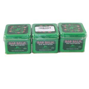 Vermont's Original Bag Balm 8 oz Tin Skin Moisturizer 3-Pack - Dry Skin Care NIB